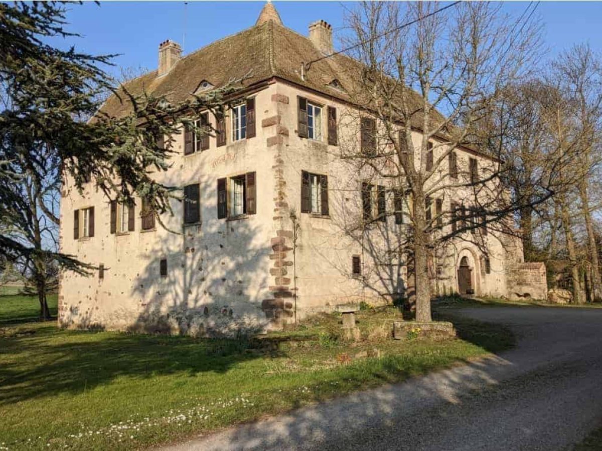 À vendre – Château du XIIe siècle de 5 chambres à proximité de Mulhouse à Hartmannswiller – Haut-Rhin (68)