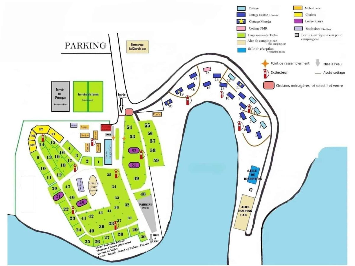 À louer – Camping 3 étoiles de 50 emplacements à Servières-le-Château – Corrèze (19)
