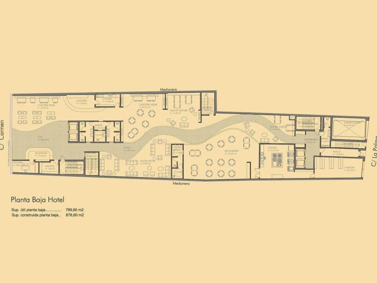 À Vendre – Bâtiment à réhabiliter en Hôtel 3 ou 4 étoiles à Carthagène – Région de Murcie - Espagne