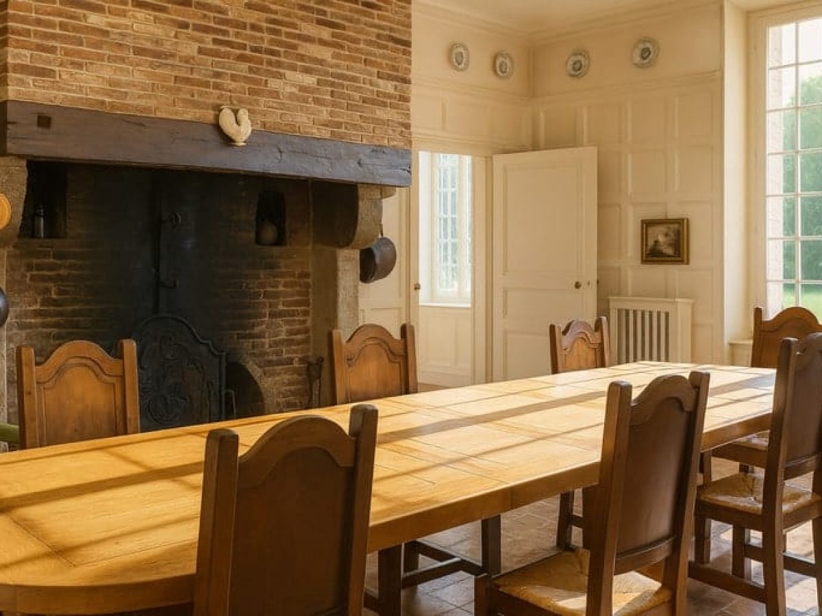 À vendre – Château normand du XVIIᵉ siècle de 27 pièces à Saint-Antonin-de-Sommaire – Eure (27)