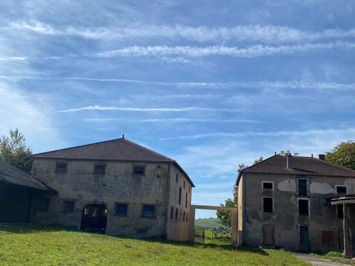 À vendre - Ancien corps de ferme du XVIIIe siècle de 4 500 m² à reconvertir en hébergement touristique à Vittel - Vosges (88)