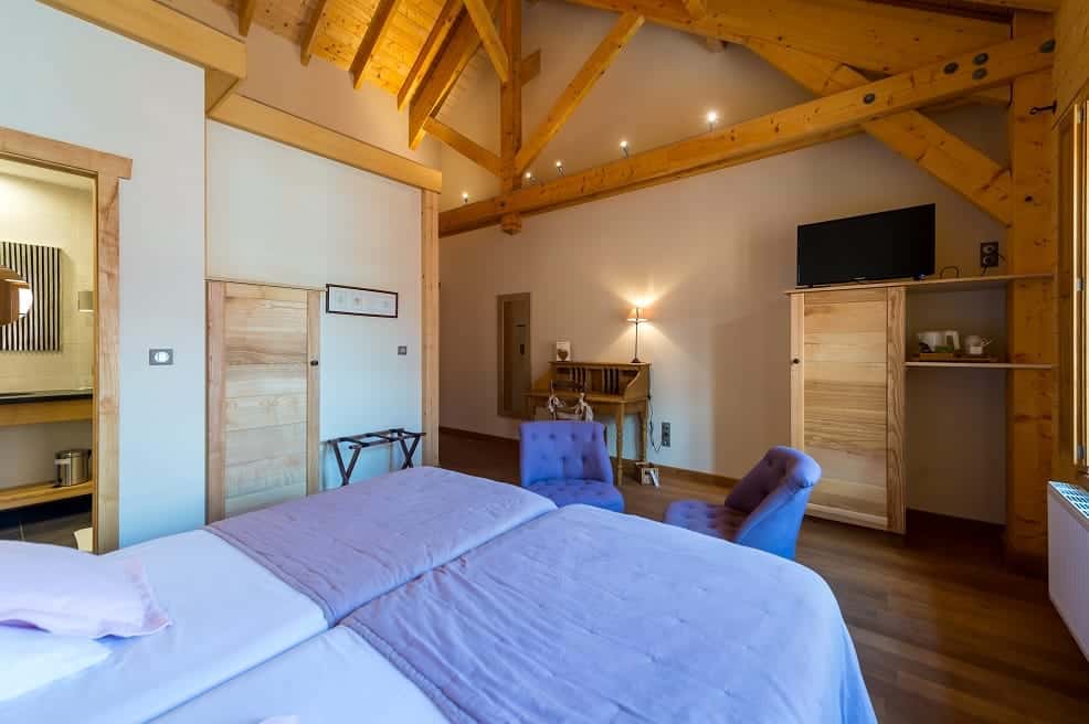 Chambre lits jumeaux