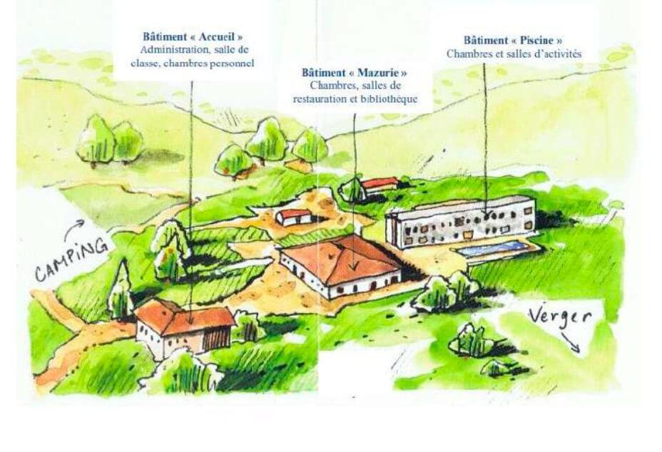 À vendre – Ancien centre de vacances de 20 chambres à Beaulieu-en-Argonne – Meuse (55)