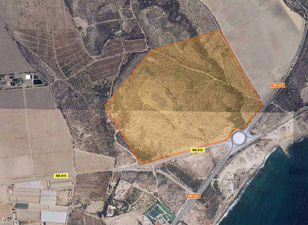 À vendre – Terrain de 6,7 hectares pour la création d’un complexe hôtelier à Águilas – Région de Murcie - Espagne