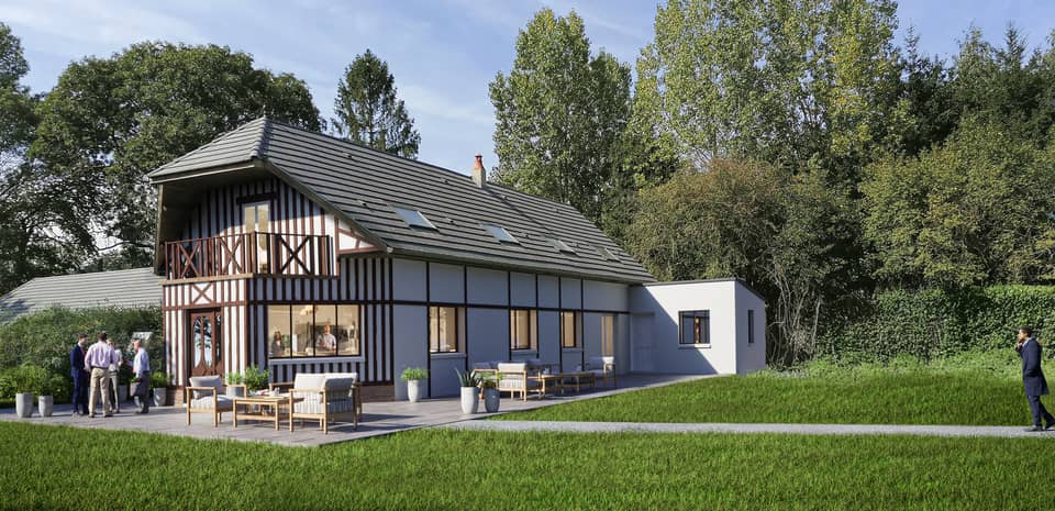 À vendre – Maison d’hôtes avec 5 chambres à Bettembos – Somme (80)