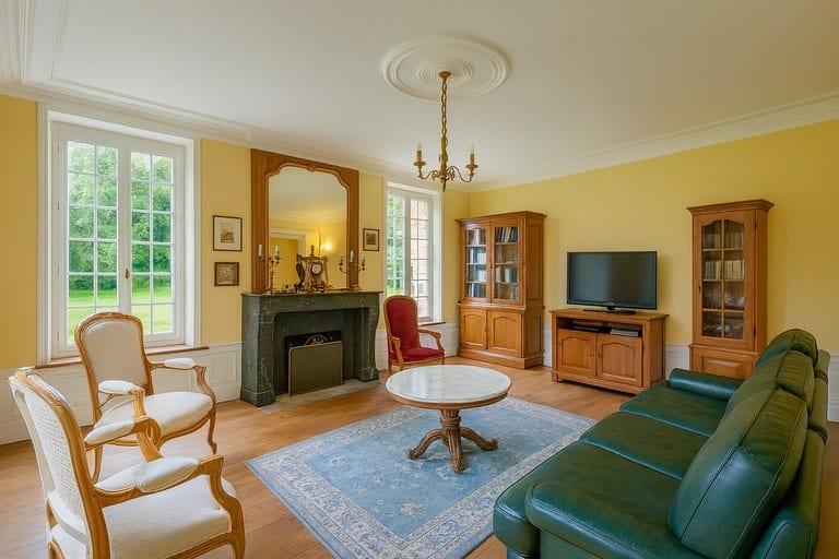 À vendre – Château normand du XVIIᵉ siècle de 27 pièces à Saint-Antonin-de-Sommaire – Eure (27)