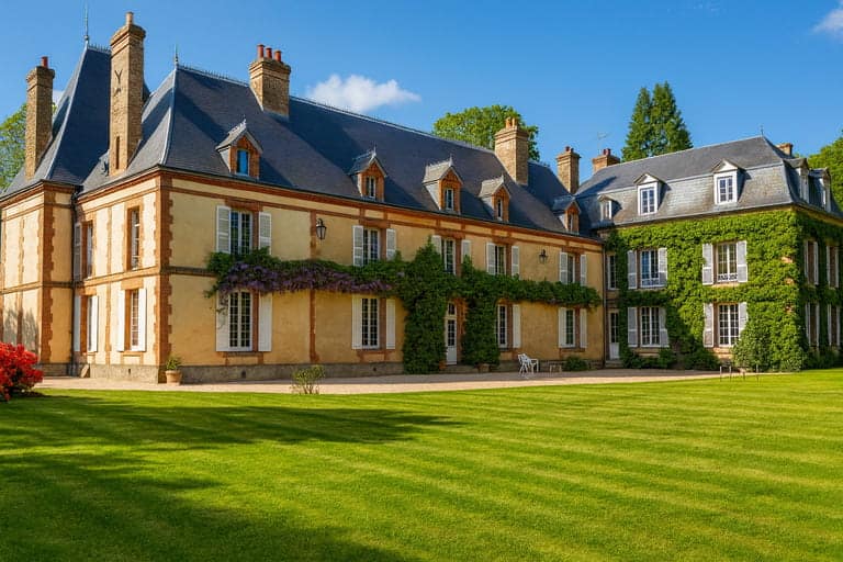 À vendre – Château normand du XVIIᵉ siècle de 27 pièces à Saint-Antonin-de-Sommaire – Eure (27)