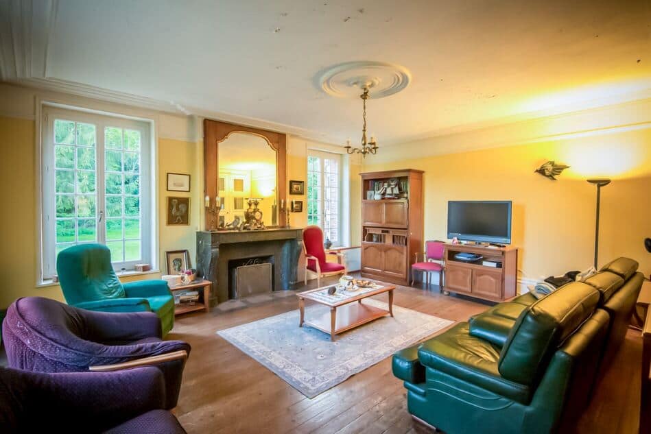 À vendre – Château normand du XVIIᵉ siècle de 27 pièces à Saint-Antonin-de-Sommaire – Eure (27)