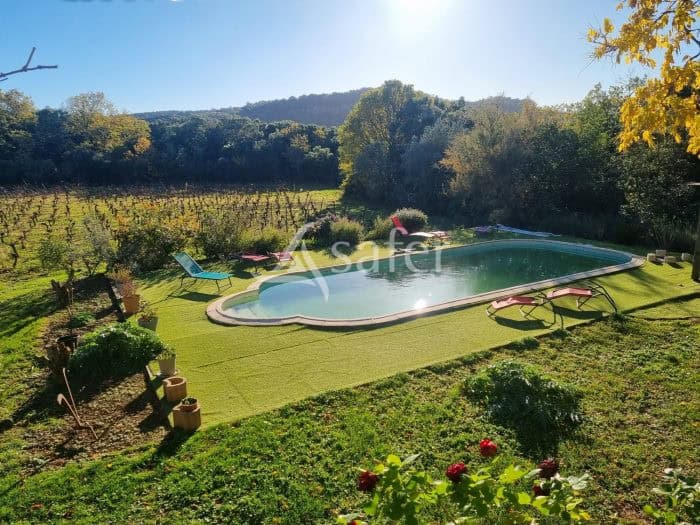 À vendre – Domaine viticole avec deux gîtes à Dio-et-Valquières – Hérault (34)
