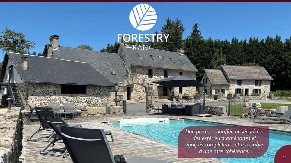 À vendre – Domaine de 4 gîtes et 9 chambres sur le plateau de Millevaches – Corrèze (19)